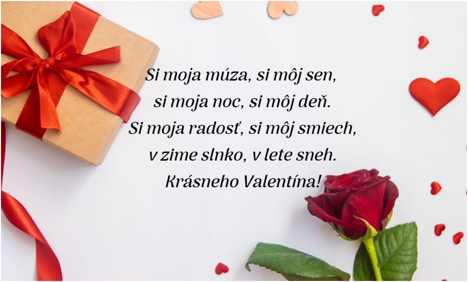 Prianie na Valentína žene